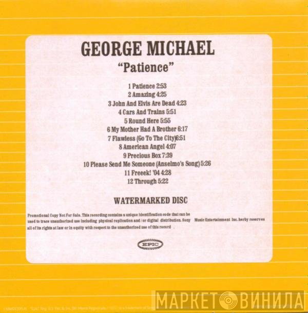 George Michael  - Patience