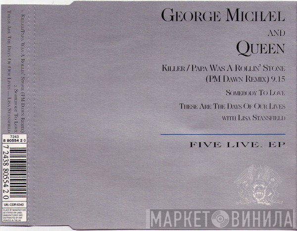 George Michael, Queen - Five Live: EP
