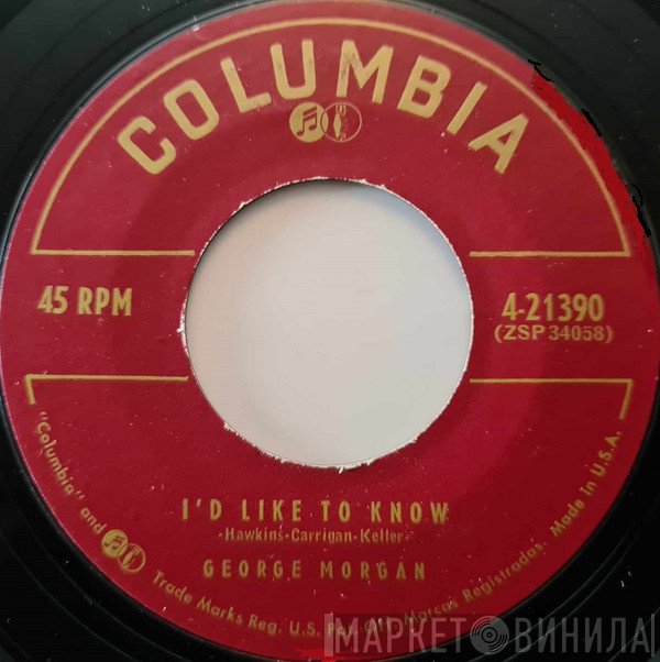 George Morgan   - I'd Like To Know