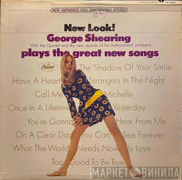 George Shearing With The George Shearing Quintet And The New Sounds Of The George Shearing Orchestra  - New Look!