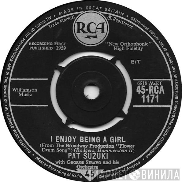 George Siravo And His Orchestra, Pat Suzuki - I Enjoy Being A Girl
