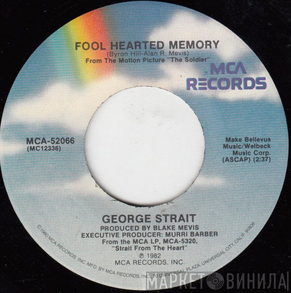 George Strait  - Fool Hearted Memory