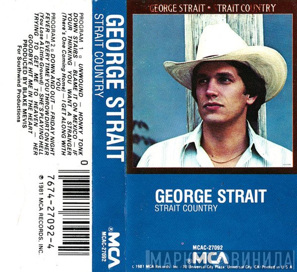 George Strait  - Strait Country
