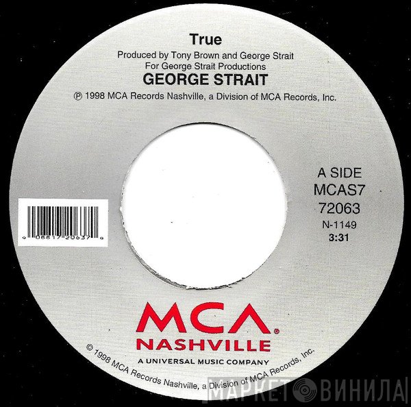 George Strait  - True