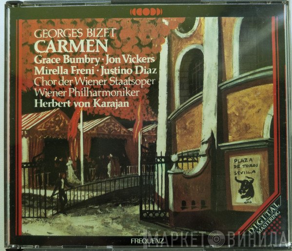 Georges Bizet, Grace Bumbry, Jon Vickers, Mirella Freni, Justino Diaz, Wiener Staatsopernchor, Wiener Philharmoniker, Herbert von Karajan  - Carmen