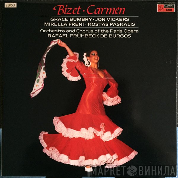 Georges Bizet, Mirella Freni, Orchestre National De L'Opéra De Paris, Rafael Frühbeck De Burgos, Jon Vickers, Grace Bumbry, Choeur National De L'Opéra De Paris, Kostas Paskalis - Carmen