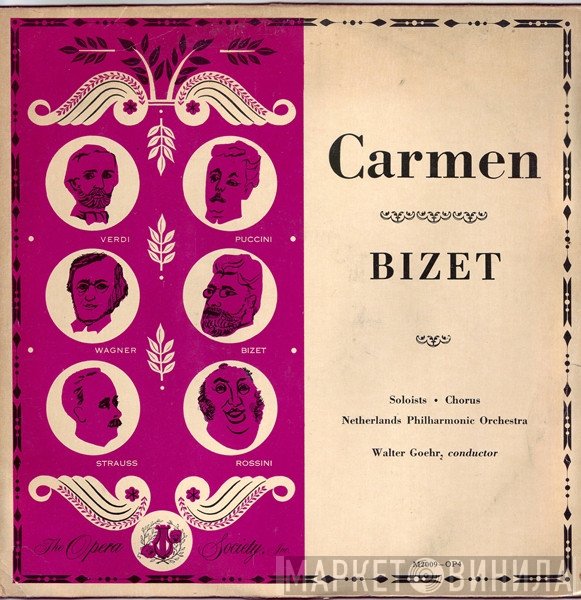 Georges Bizet, Nederlands Philharmonisch Orkest, Walter Goehr  - Carmen