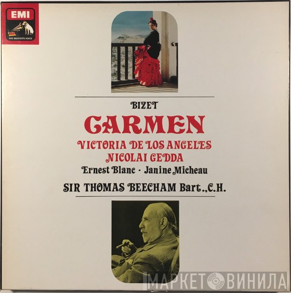 Georges Bizet, Nicolai Gedda, Sir Thomas Beecham, Victoria De Los Angeles, Ernest Blanc, Janine Micheau - Carmen