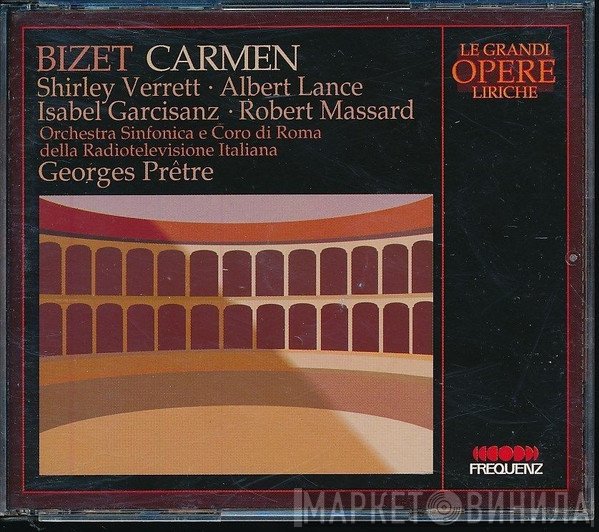Georges Bizet, Shirley Verrett • Albert Lance • Isabel Garcisanz • Robert Massard • Orchestra Sinfonica Di Roma Della RAI E Coro di Roma della RAI • Georges Prêtre  - Carmen