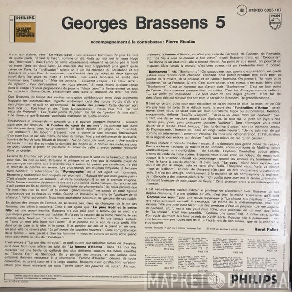 Georges Brassens  - V