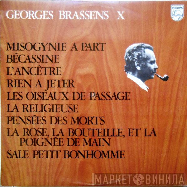 Georges Brassens  - X