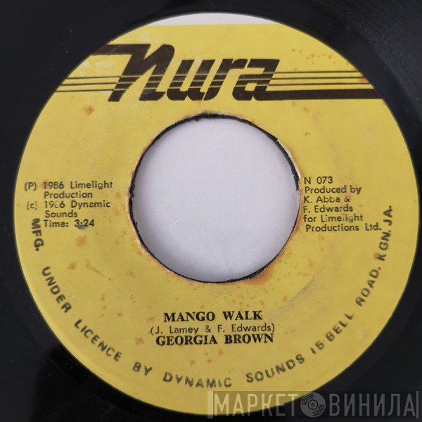 Georgia Brown  - Mango Walk