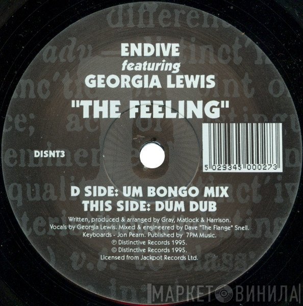 Georgia Lewis, Endive - The Feeling