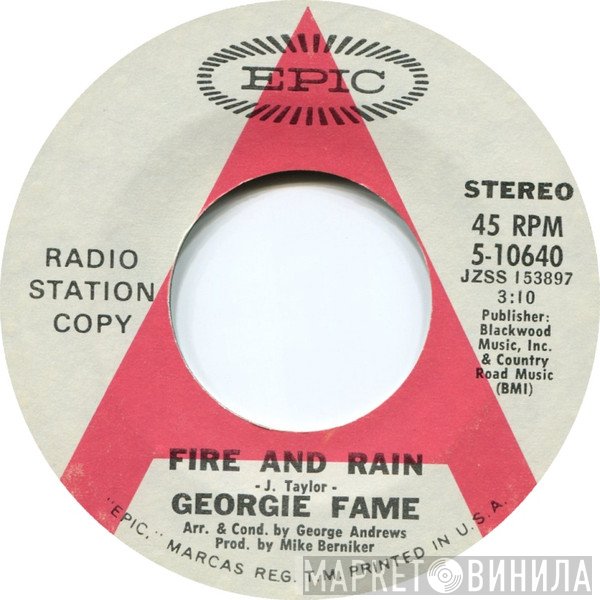 Georgie Fame  - Fire And Rain