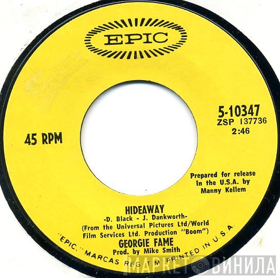 Georgie Fame  - Hideaway