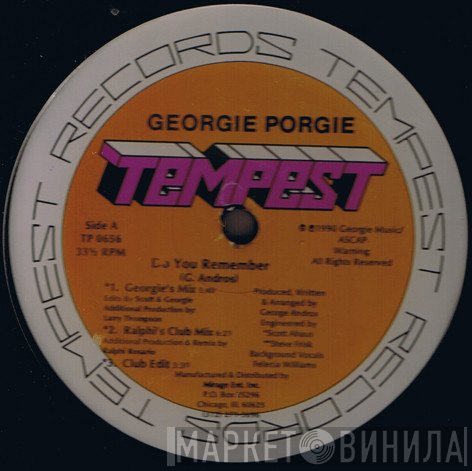 Georgie Porgie  - Do You Remember