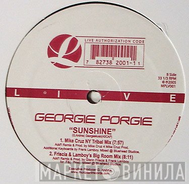 Georgie Porgie - Sunshine