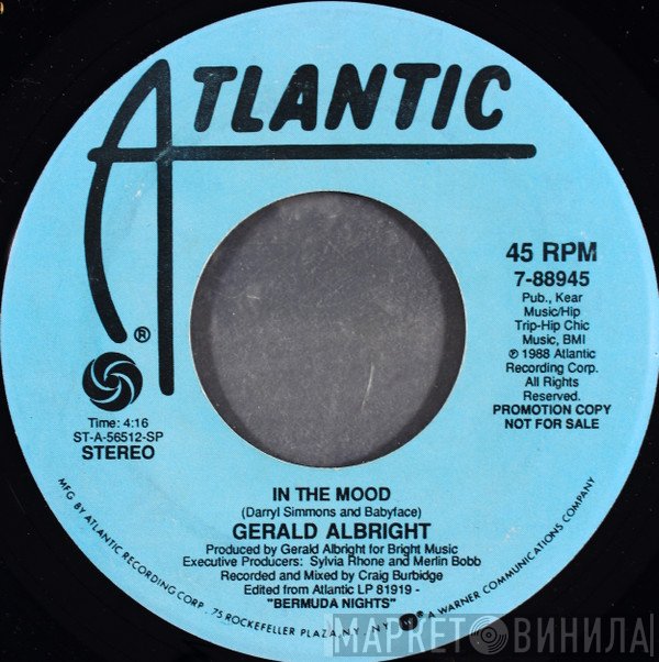 Gerald Albright  - In The Mood
