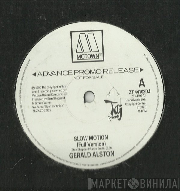 Gerald Alston - Slow Motion