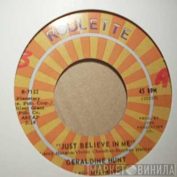 Geraldine Hunt - Cold Blood / Just Believe In Me