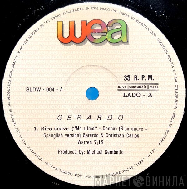 Gerardo  - Rico Suave