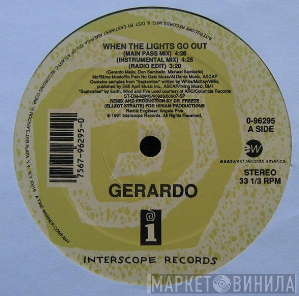 Gerardo  - When The Lights Go Out
