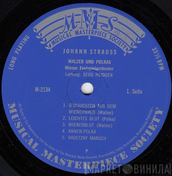 Gerd Heidger - Johann Strauss Waltzes And Polkas
