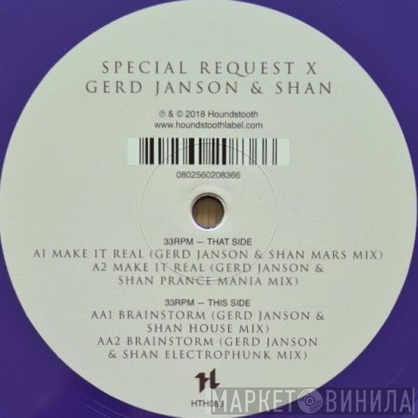 Gerd Janson, Special Request , Shan  - Make It Real