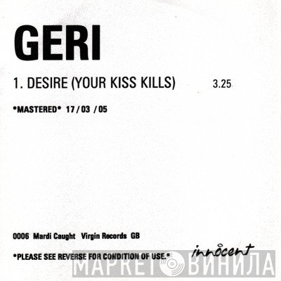 Geri Halliwell  - Desire