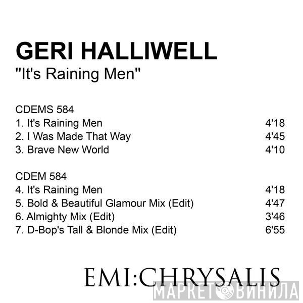 Geri Halliwell  - It's Raining Men