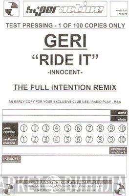 Geri Halliwell  - Ride It
