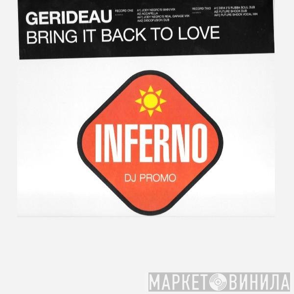 Gerideau - Bring It Back To Love