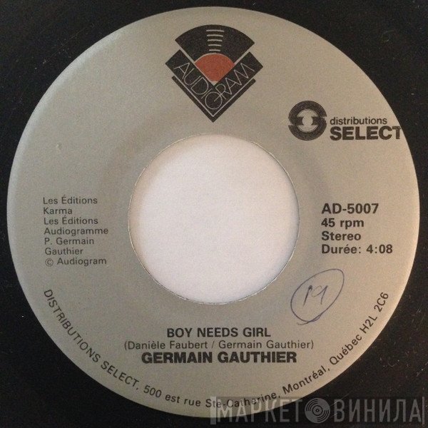 Germain Gauthier - Boy Needs Girl