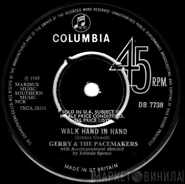 Gerry & The Pacemakers  - Walk Hand In Hand