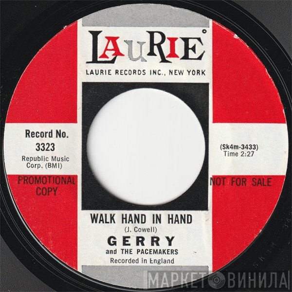 Gerry & The Pacemakers  - Walk Hand In Hand