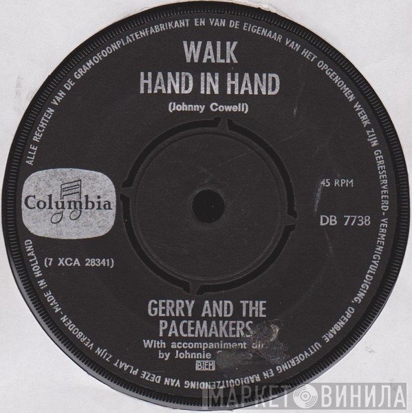 Gerry & The Pacemakers  - Walk Hand In Hand