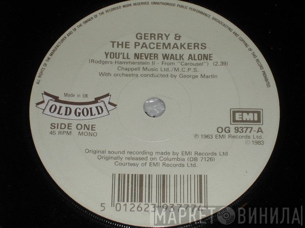 Gerry & The Pacemakers - You'll Never Walk Alone / How Do You Do It?