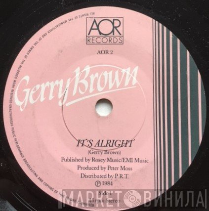 Gerry Brown  - It's Alright