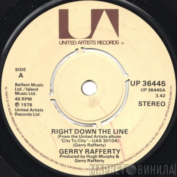 Gerry Rafferty  - Right Down The Line