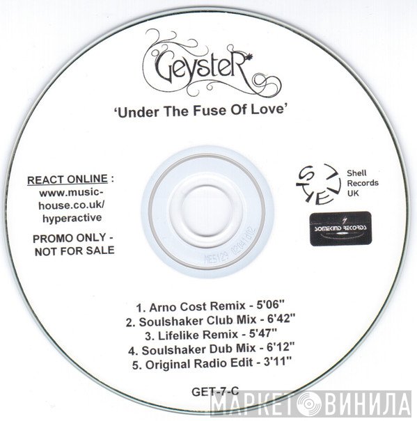 Geyster - Under The Fuse Of Love