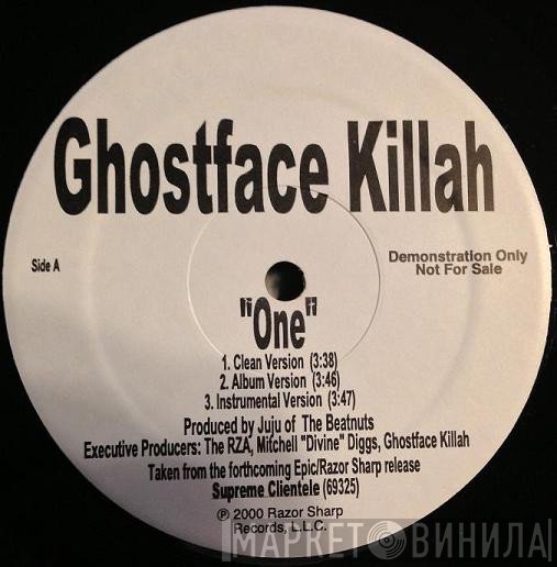 Ghostface Killah  - One / Saturday Night