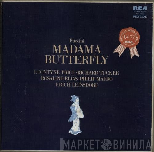 Giacomo Puccini, Leontyne Price, Richard Tucker , Philip Maero, Rosalind Elias, Erich Leinsdorf - Madame Butterfly