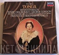 Giacomo Puccini, Mario del Monaco, Renata Tebaldi, Francesco Molinari-Pradelli, George London  - Tosca