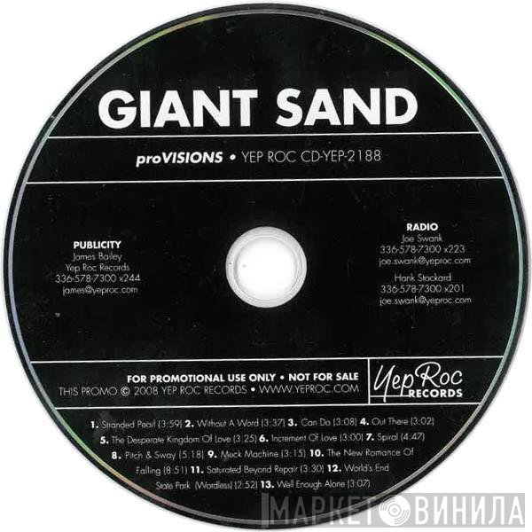 Giant Sand  - proVISIONS