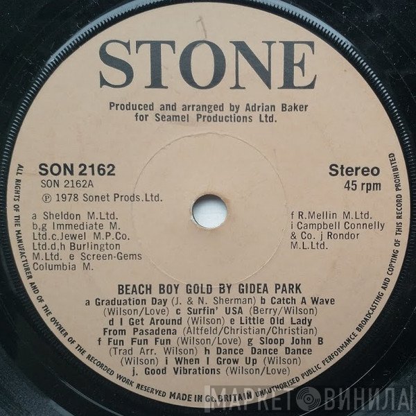 Gidea Park - Beach Boy Gold