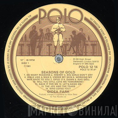 Gidea Park - Seasons Of Gold / Lolita