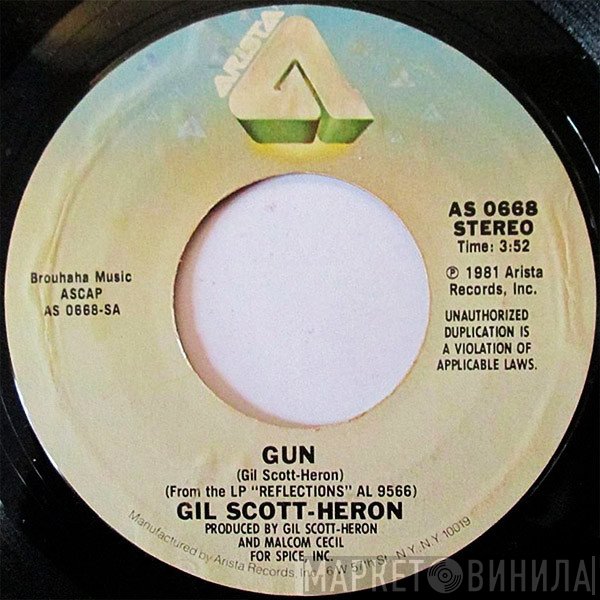 Gil Scott-Heron  - Gun / Morning Thoughts