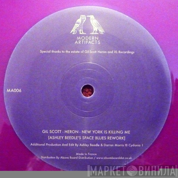 Gil Scott-Heron - New York Is Killing Me (Ashley Beedle's Space Blues Rework)