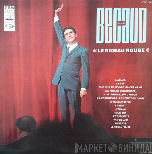 Gilbert Bécaud  - Le Rideau Rouge