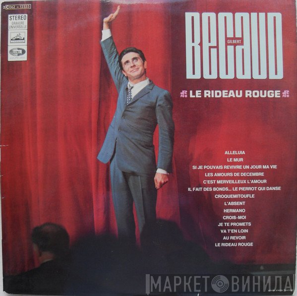 Gilbert Bécaud  - Le Rideau Rouge